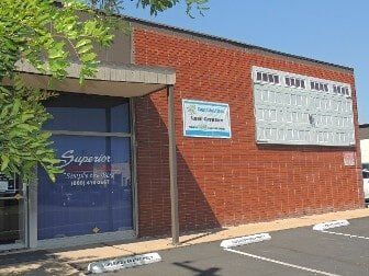 The Superior Garage Door building in Covina